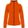 YOU Vera dame microfleecejakke, Safety orange, Safety orange, swatch