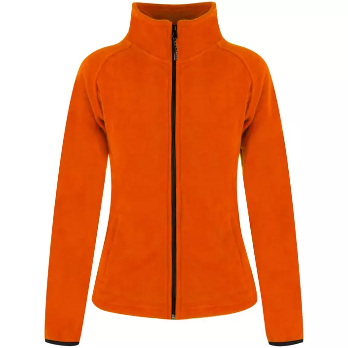 YOU Vera dam fleecejacka, Safety orange, large image number 0