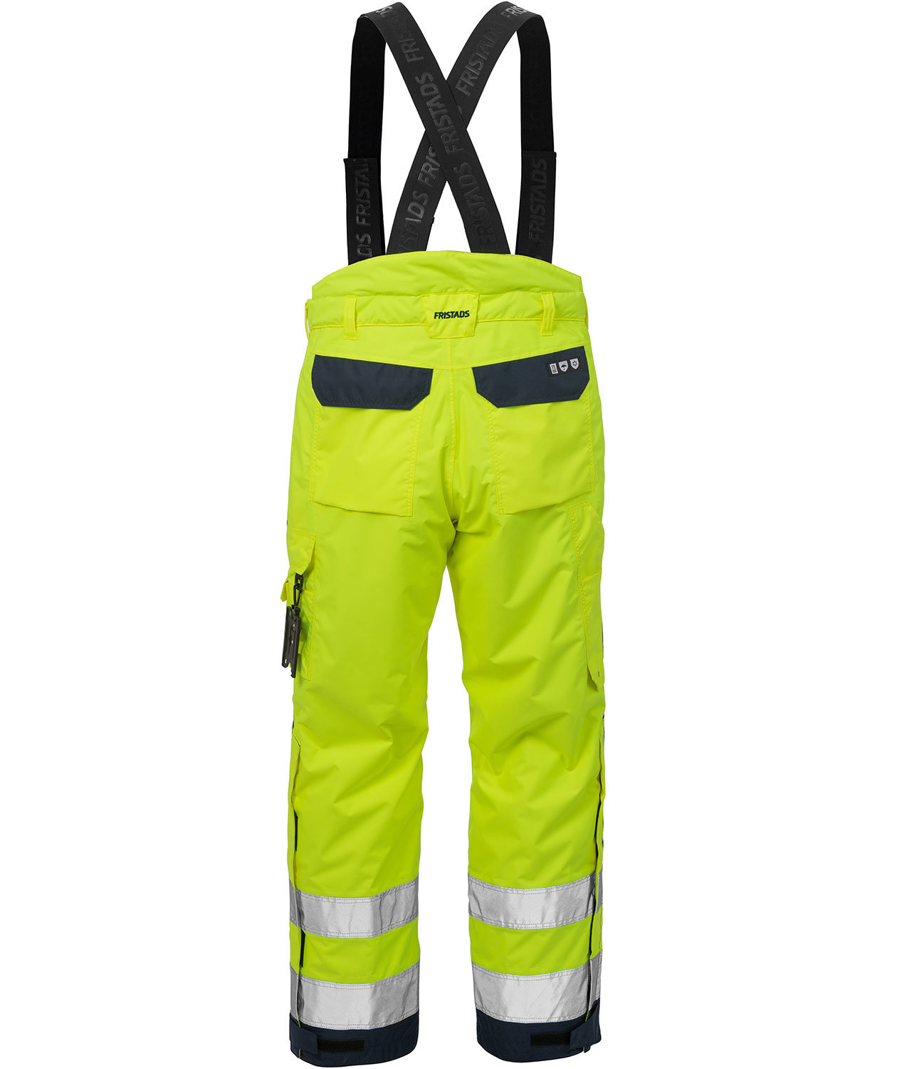 Fristads Airtech&reg; winter trousers 2035, Hi-vis Yellow/Marine, large image number 1