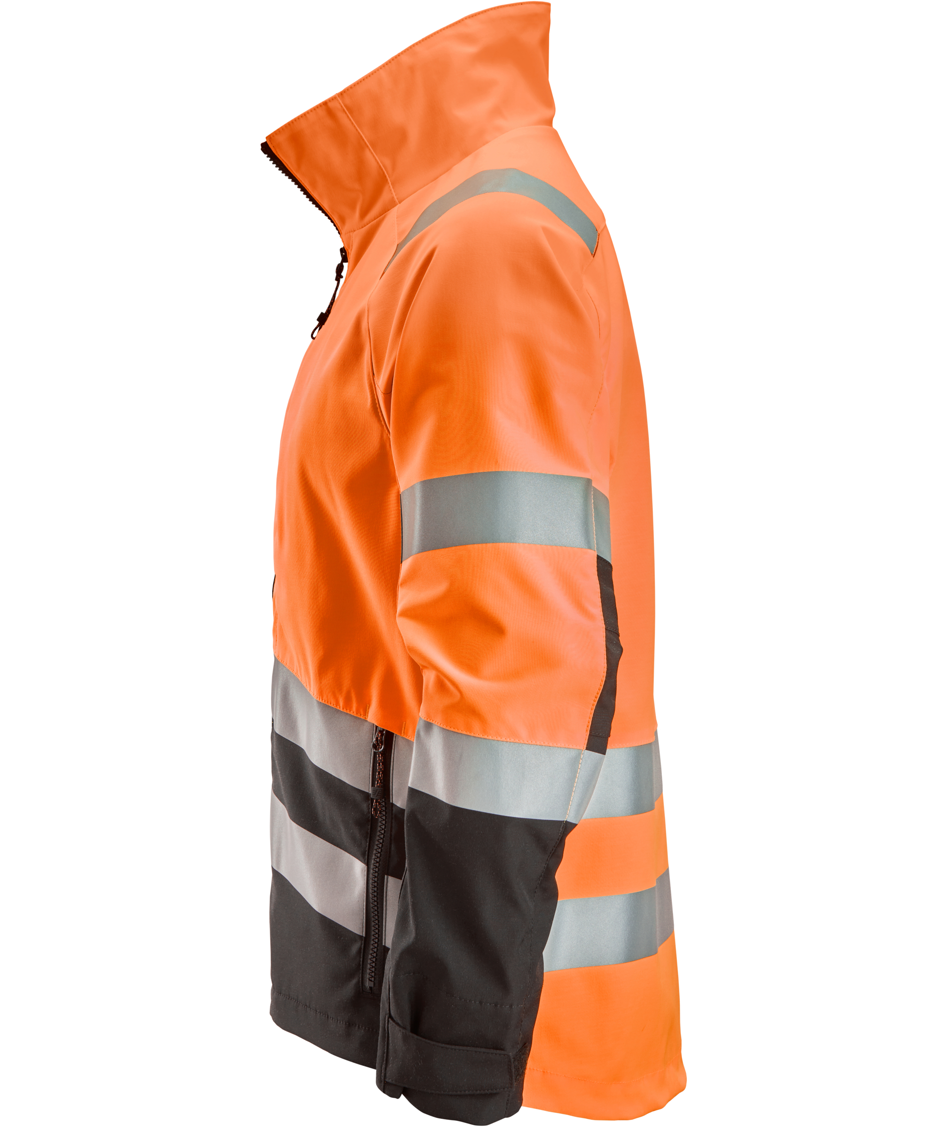 Snickers arbetsjacka 1532, Varsel Orange/Svart, large image number 3