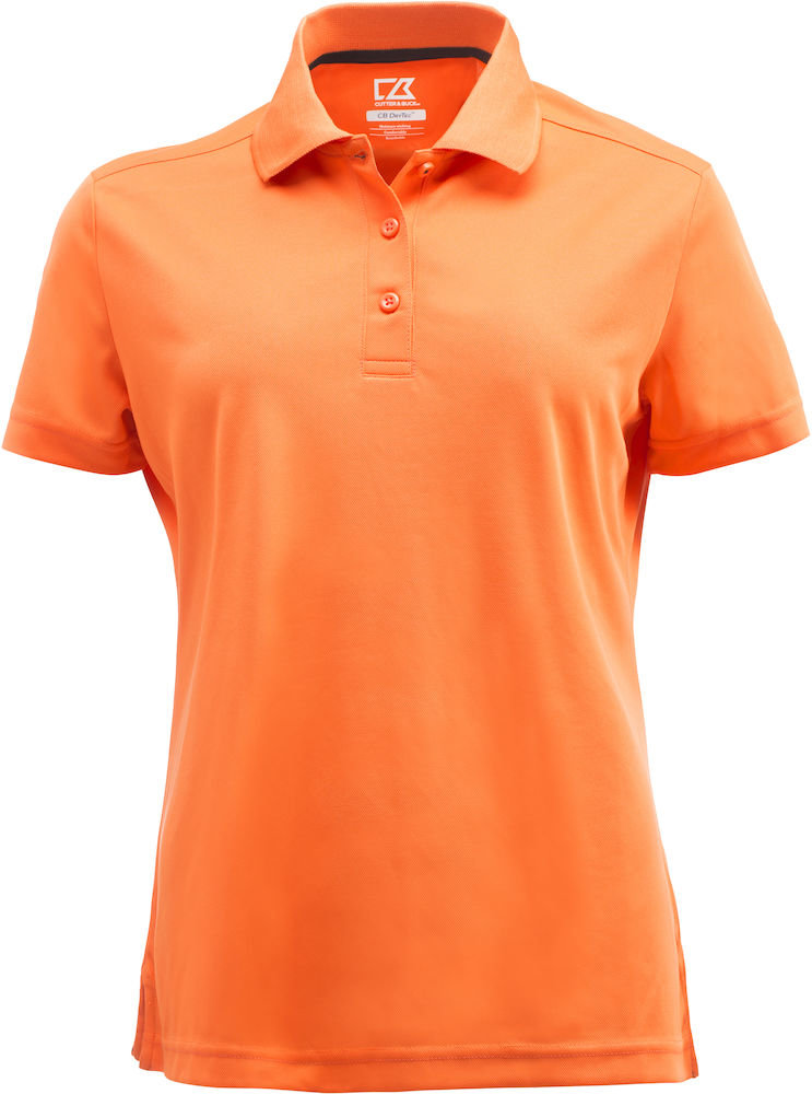 Cutter & Buck Kelowna dame polo T-shirt, Fersken, large image number 0