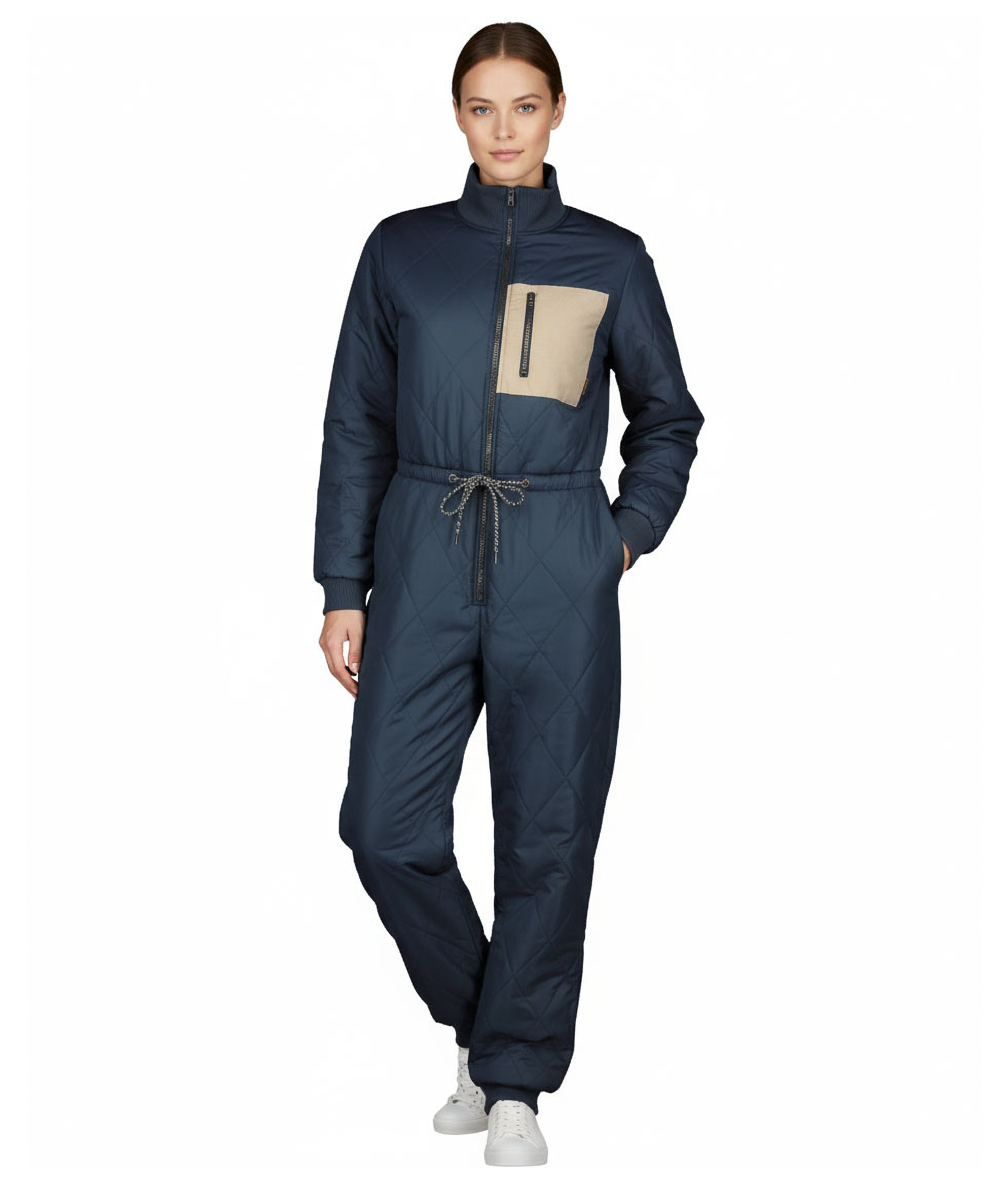 Westborn women's coveralls, Space Blue, Space Blue, large image number 2