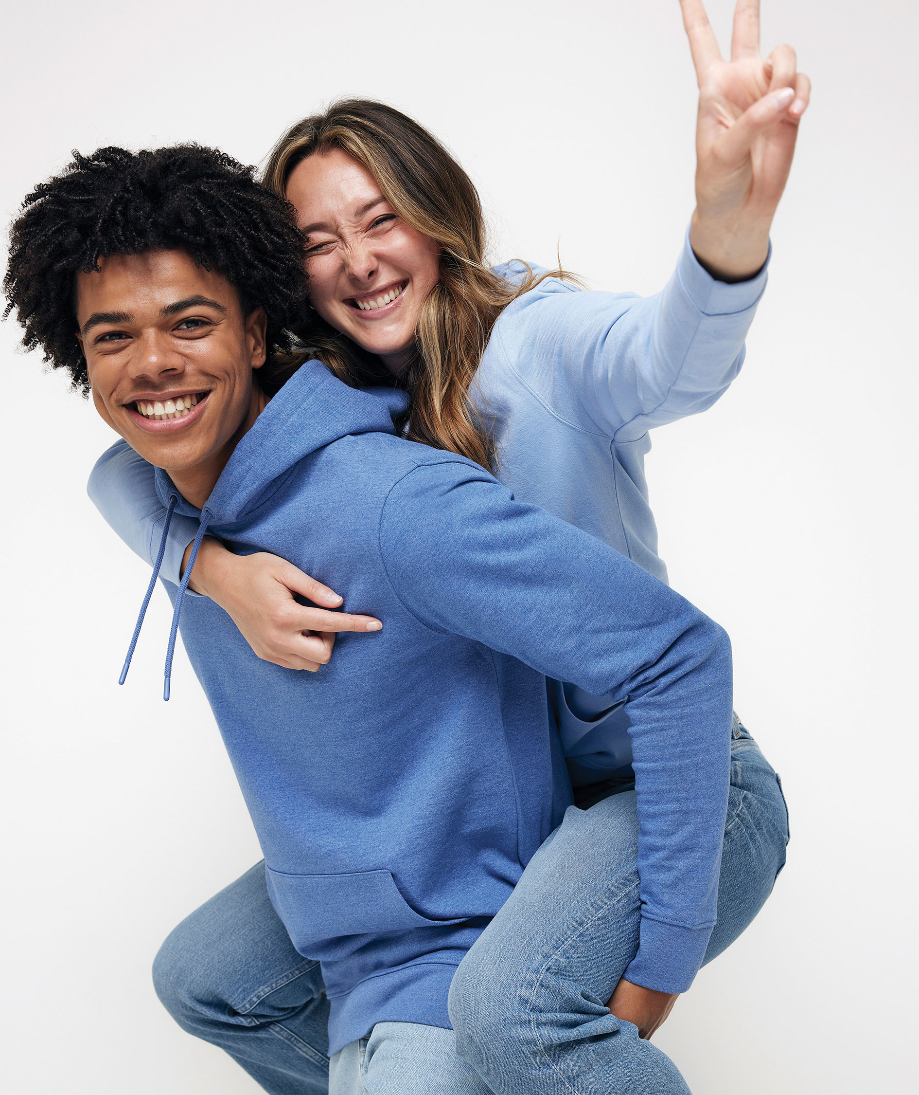 Iqoniq Jasper hoodie, Sky Blue, large image number 4