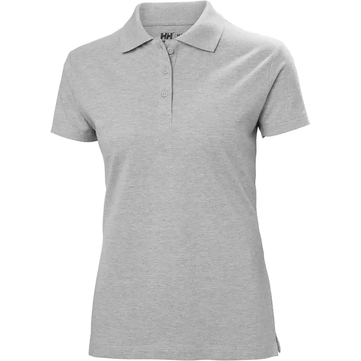 Helly Hansen Classic dame polo T-shirt, Grey melange , large image number 0