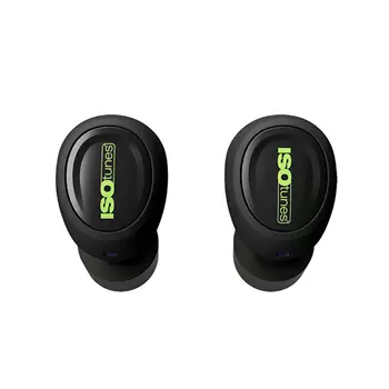 ISOtunes Free 2.0 Kopfhörer mit Bluetooth, Schwarz
