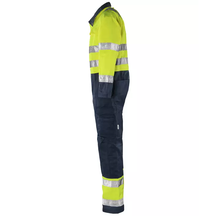 Fristads work coverall, Hi-Vis yellow/marine, large image number 2