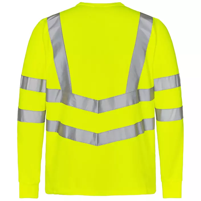 Engel Safety langærmet  Grandad T-shirt, Hi-Vis Gul, large image number 1