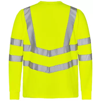 Engel Safety langärmliges Grandad  T-Shirt, Hi-Vis Gelb