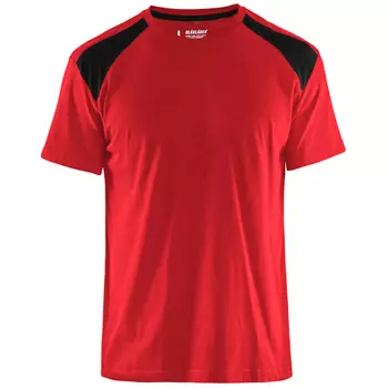 Blåkläder Unite T-Shirt, Rot/Schwarz