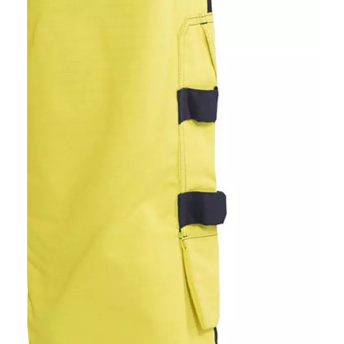 Blåkläder Multinorm arbeidsbukse, Hi-vis gul/marineblå, large image number 2
