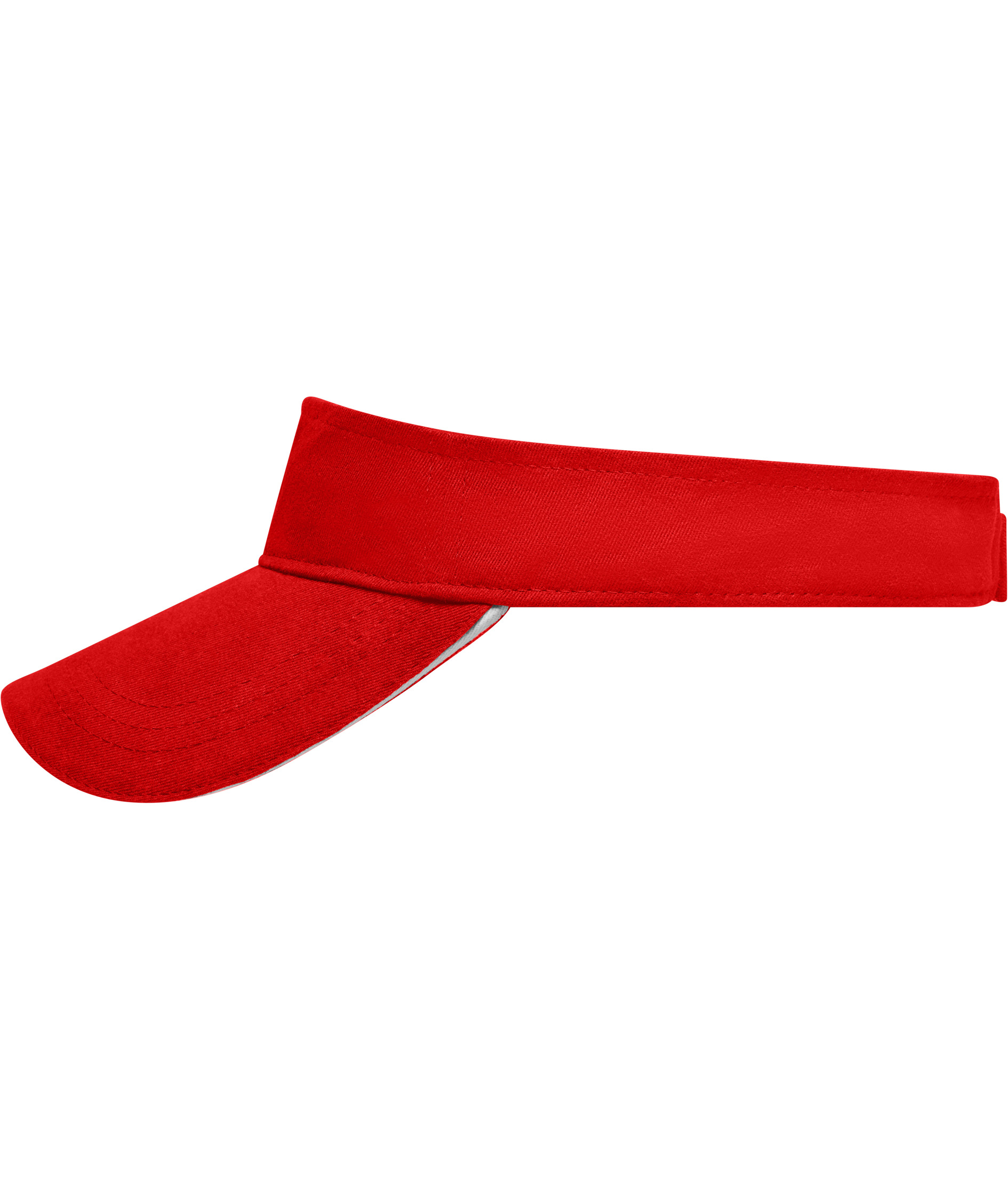 Myrtle Beach Sandwich sunvisor, Red/White, Red/White, large image number 3