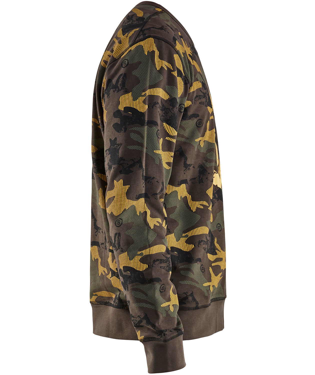 Bl&aring;kl&auml;der Limited sweatshirt, Dark Olive Green/Black, large image number 3