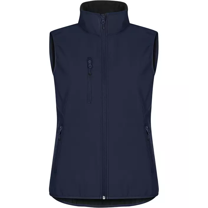 Clique Classic women's softshell vest, Dark navy, large image number 0
