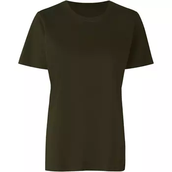 ID økologisk dame T-skjorte, Olivengrønn