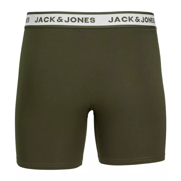Jack & Jones JACSOLID 5-pack boksershorts, Light Grey Melange, large image number 2
