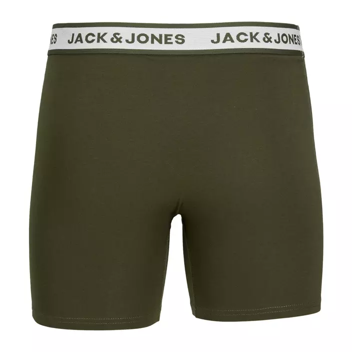 Jack & Jones JACSOLID 5-pack boksershorts, Light Grey Melange, large image number 2
