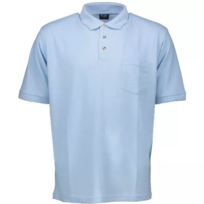 Jyden Workwear polo T-skjorte, Light blue, large image number 0