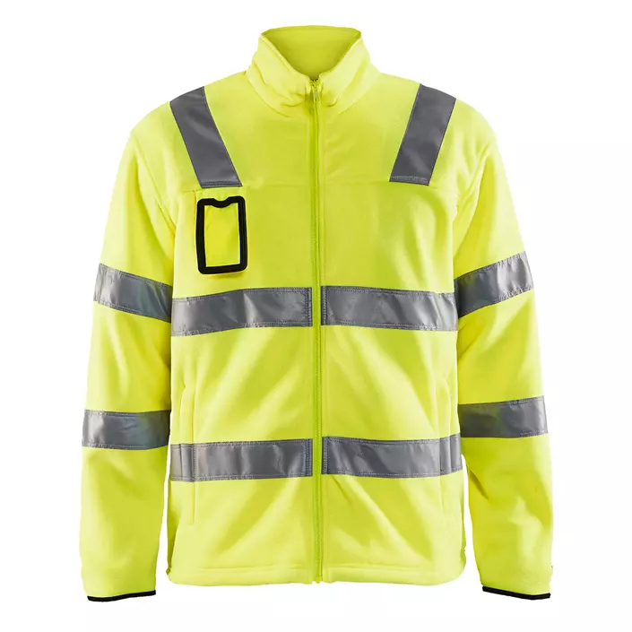 Blåkläder fleece jacket, Hi-Vis Yellow, large image number 0