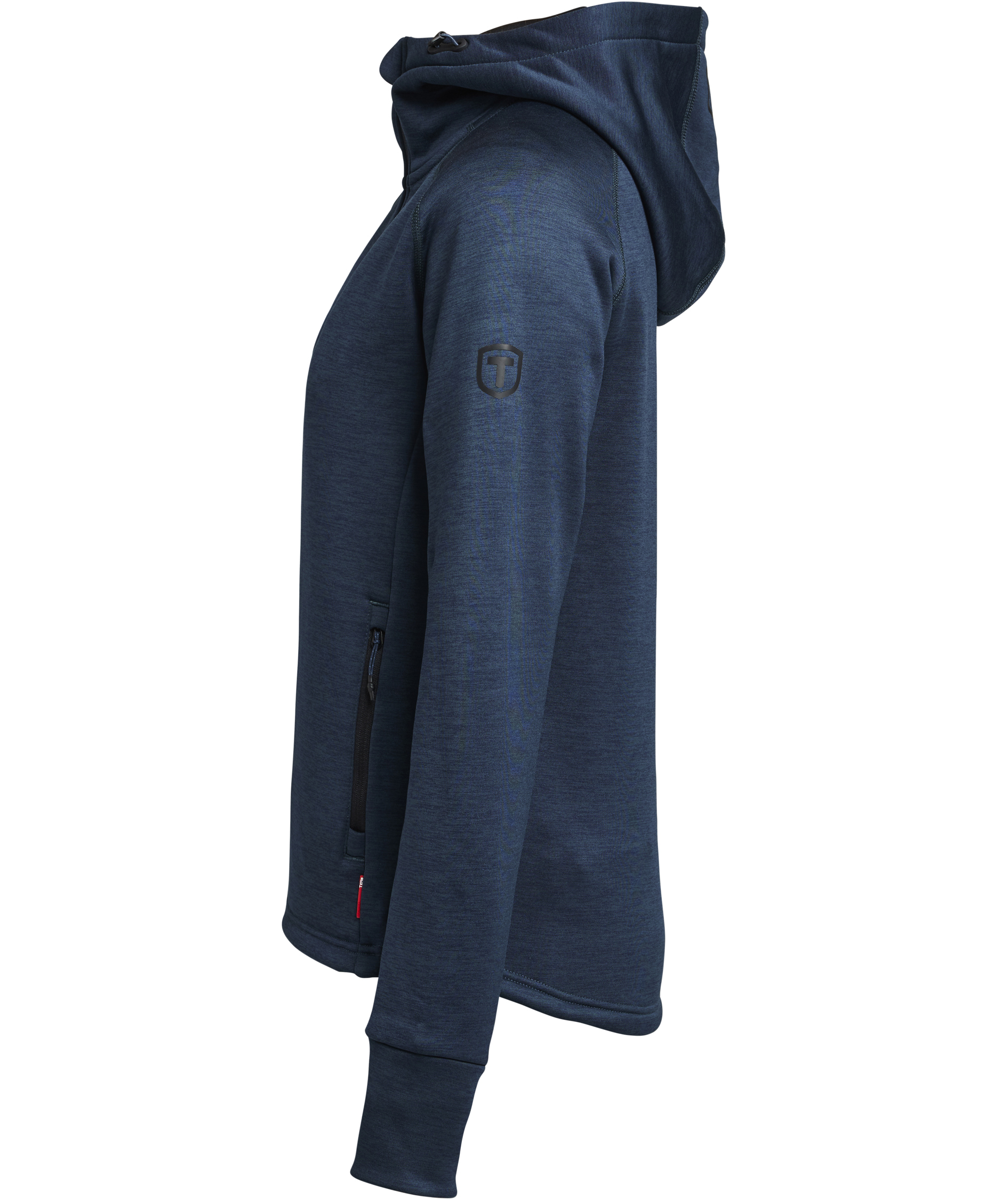 Tenson TXlite women's hoodie with full zipper, Dark blue, large image number 4