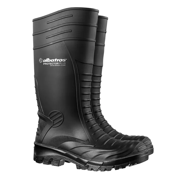 Albatros X-Treme safety rubber boots S5, Black, large image number 0