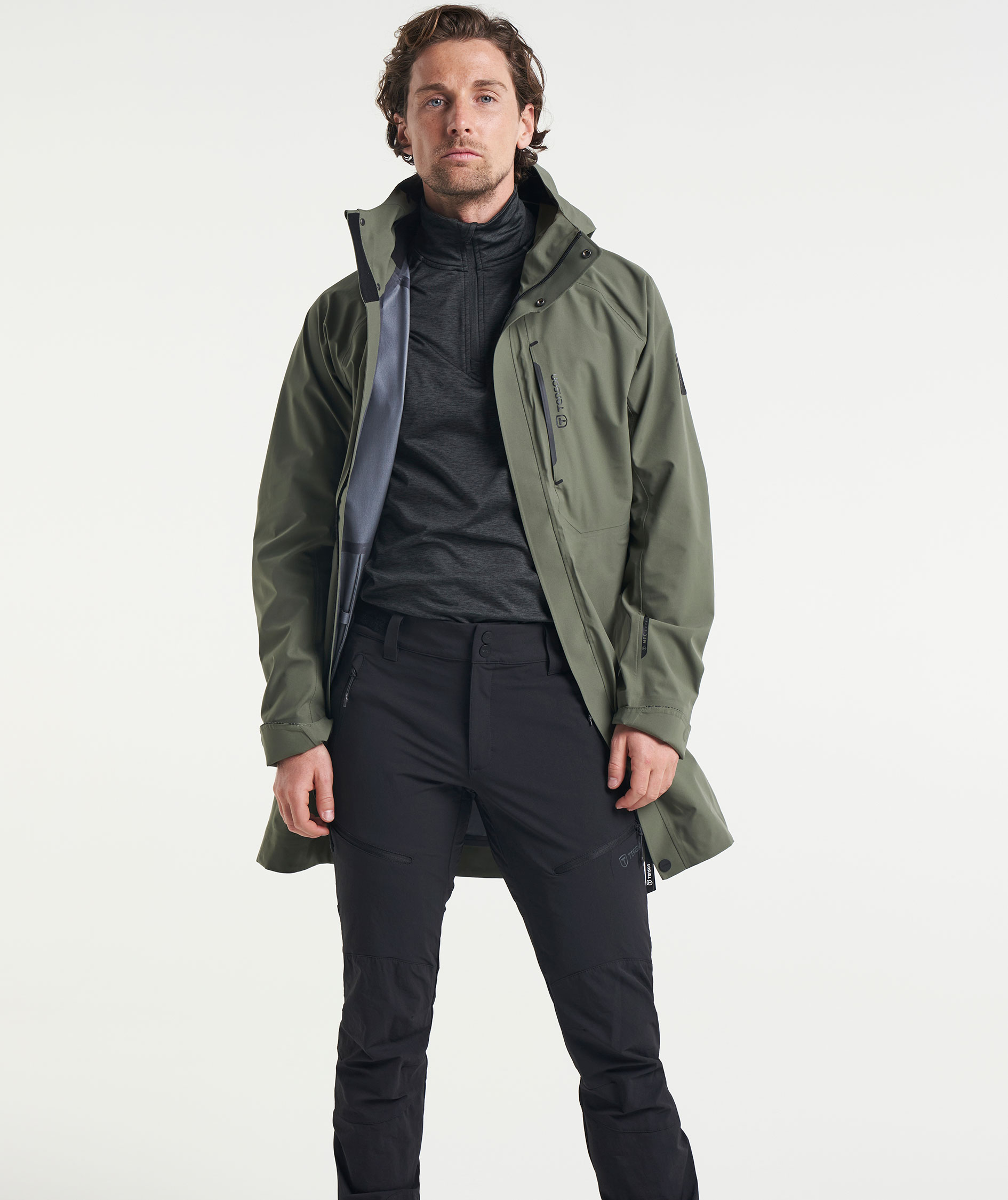 Tenson TXlite Flex trousers, Black, large image number 1