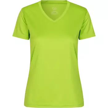 ID Yes Active Damen T-Shirt, Lime Grün