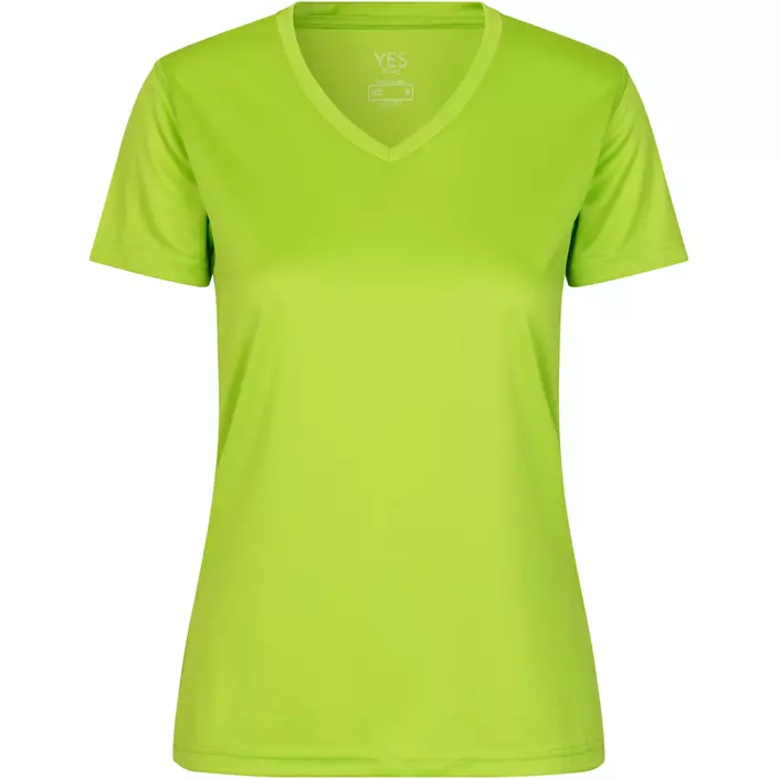 ID Yes Active women's T-shirt, Lime Green, large image number 0