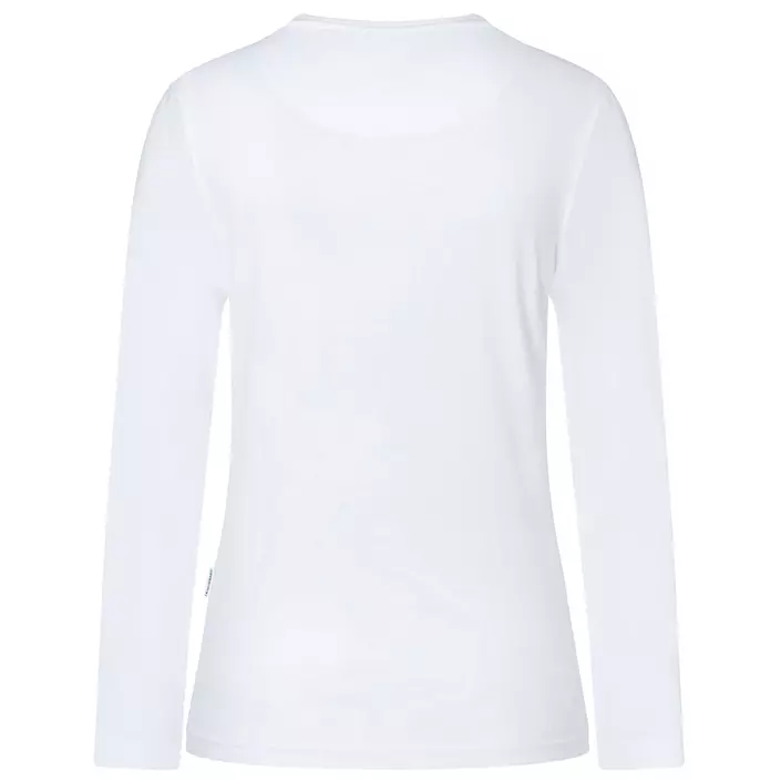 Karlowsky Casual-Flair långärmad T-shirt dam, White, large image number 2