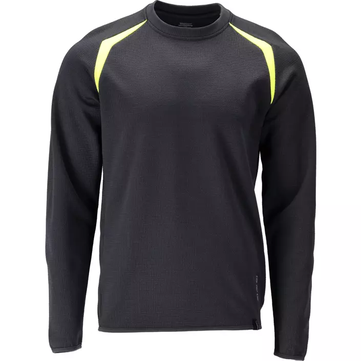 Mascot Accelerate Multisafe sweatshirt, Mørk Marine/Hi-Vis Gul, large image number 0
