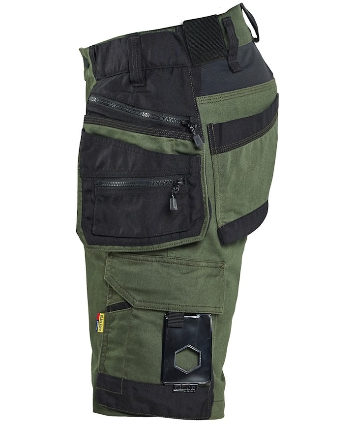 Bl&aring;kl&auml;der Striker craftsman shorts, Forest green/black, large image number 3