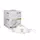 OX-ON Supreme 5-pack damm mask FFP3 NR D med ventil, Vit, Vit, swatch