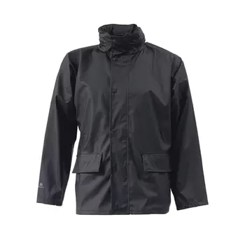 Elka Dry Zone PU rain jacket, Black