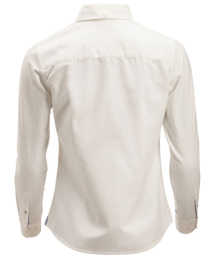 Cutter & Buck Belfair Oxford Modern fit women's shirt, White