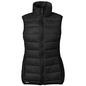 South West Alma quilted ﻿women's vest, Black