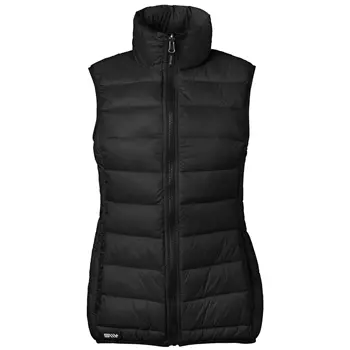 South West Alma quilted ﻿women's vest, Black