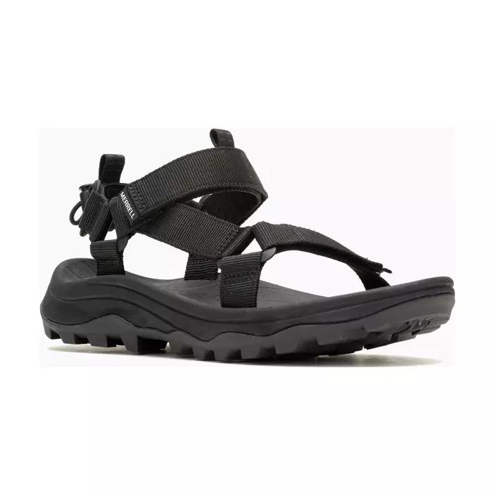 Merrell Speed Fusion Web Sport women's sandals, Black, large image number 2