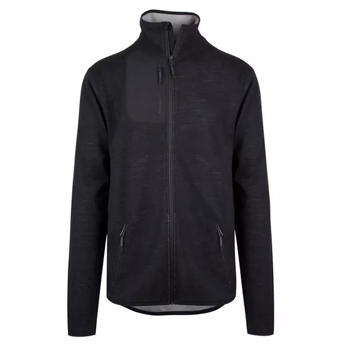 YOU Geiranger jacket with merino wool, Black mottled, large image number 0