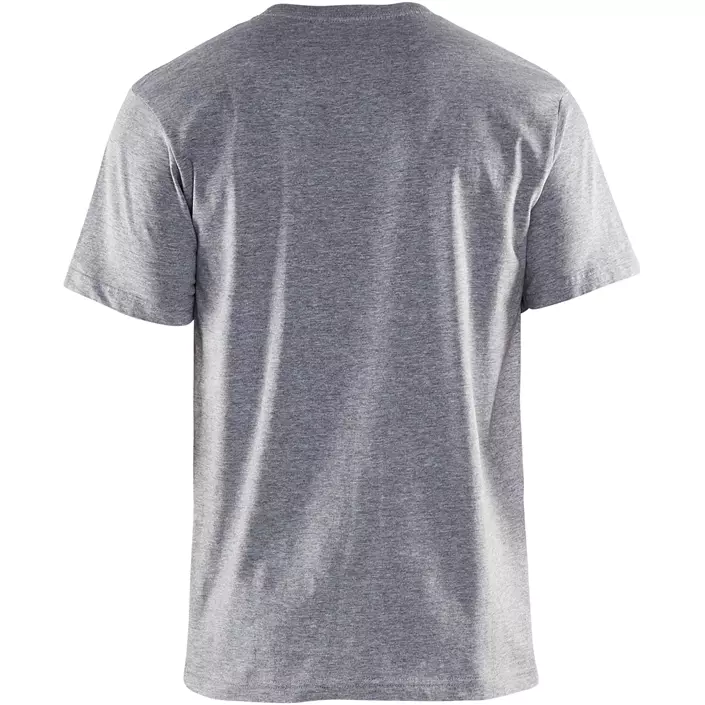 Blåkläder T-shirt, Gråmeleret, large image number 1