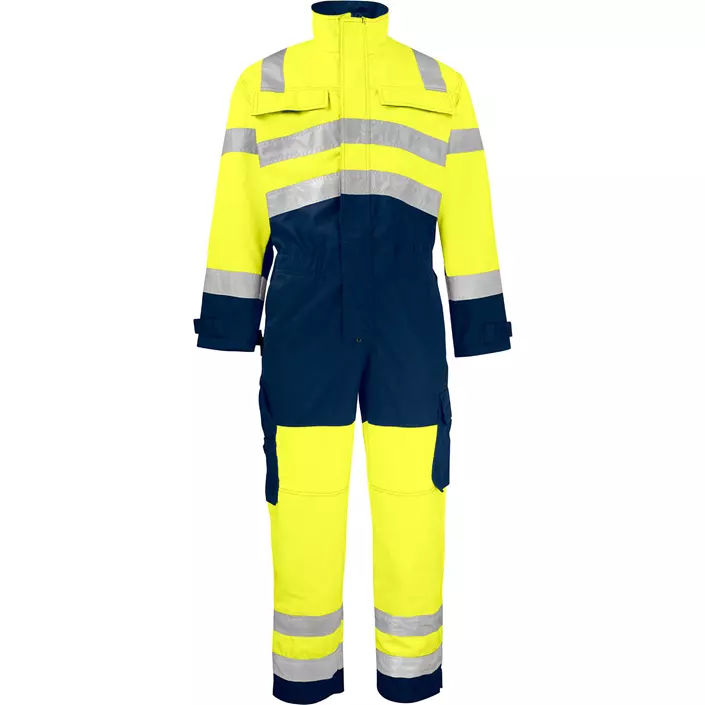ProJob overall 6203, Varsel gul/marinblå, large image number 0