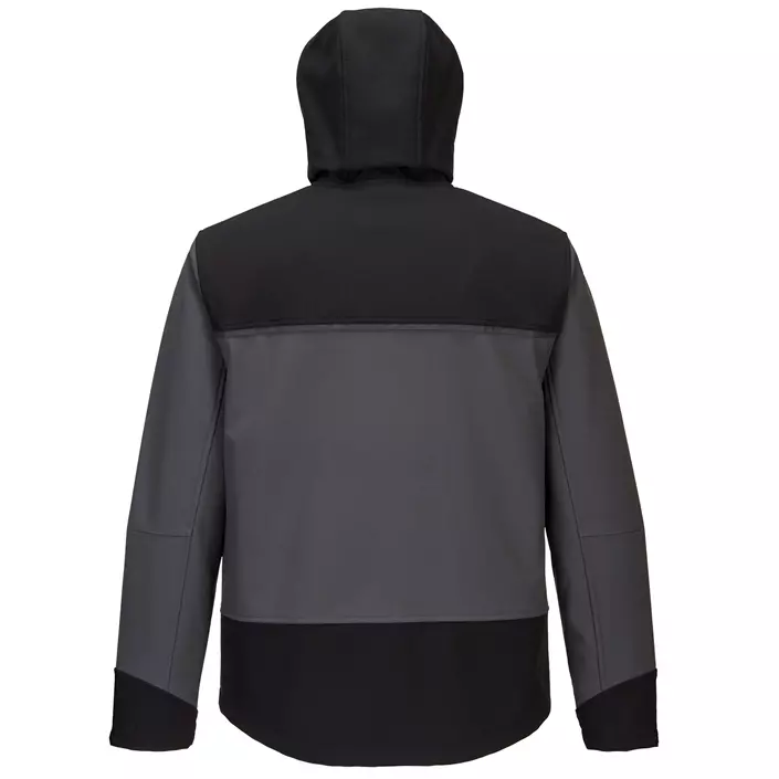 Portwest KX3 softshell jacket, Black/Grey, large image number 1