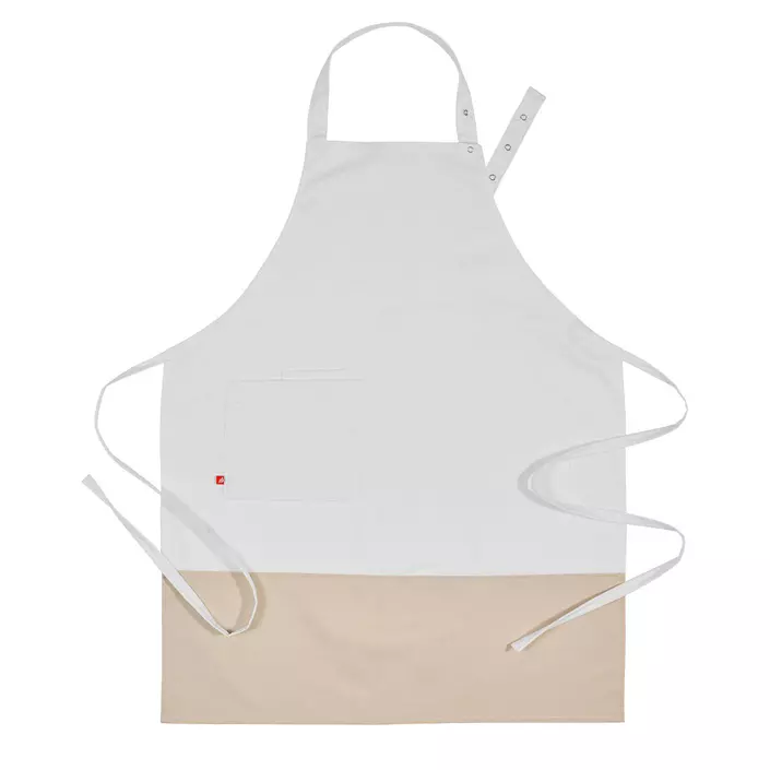 Segers 4069 bib apron, White, White, large image number 0