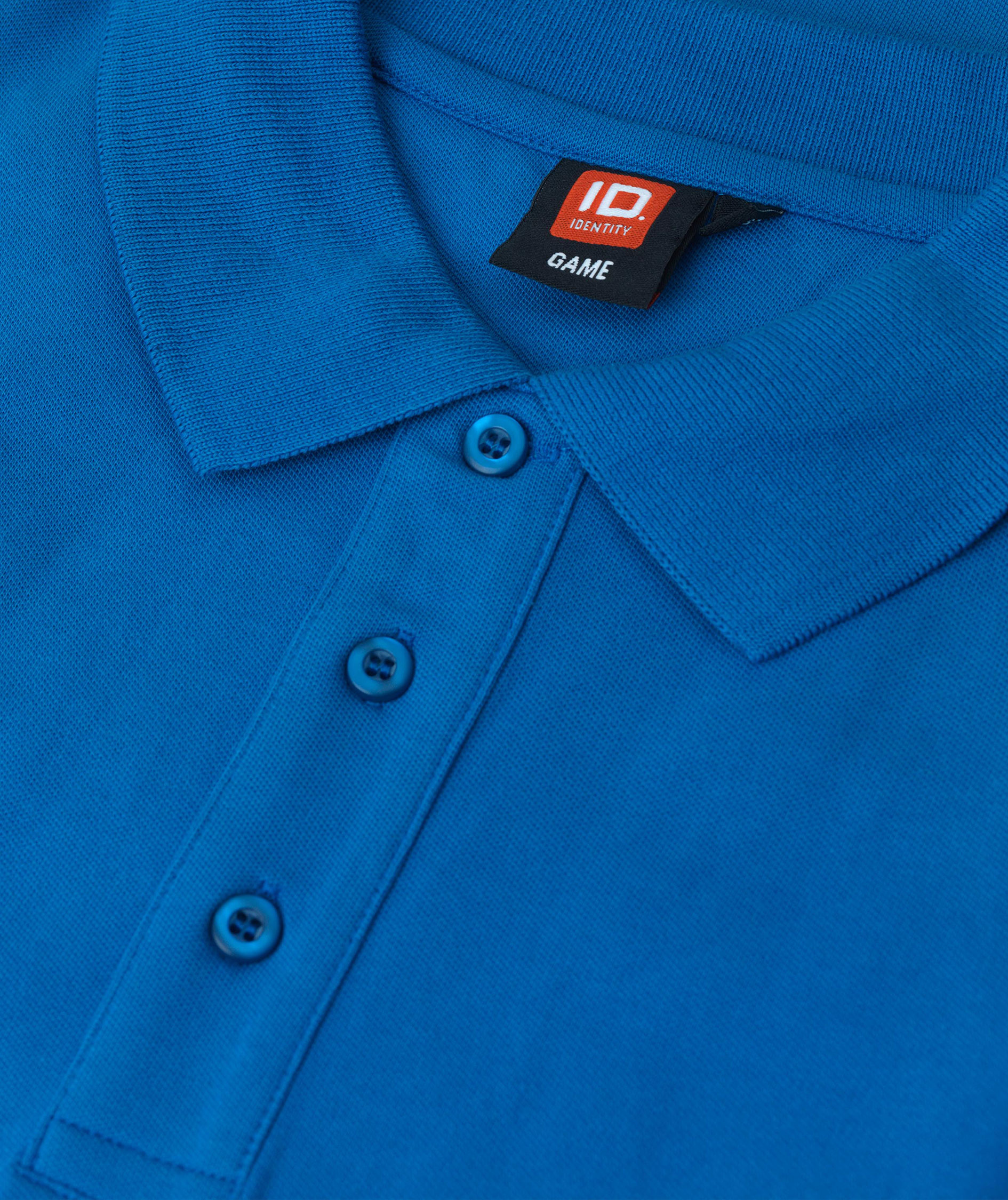 ID Stretch poloshirt, Azure Blue, large image number 3