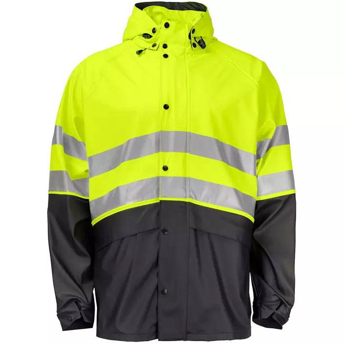 ProJob rain jacket 6431, Hi-vis Yellow/Black, large image number 0
