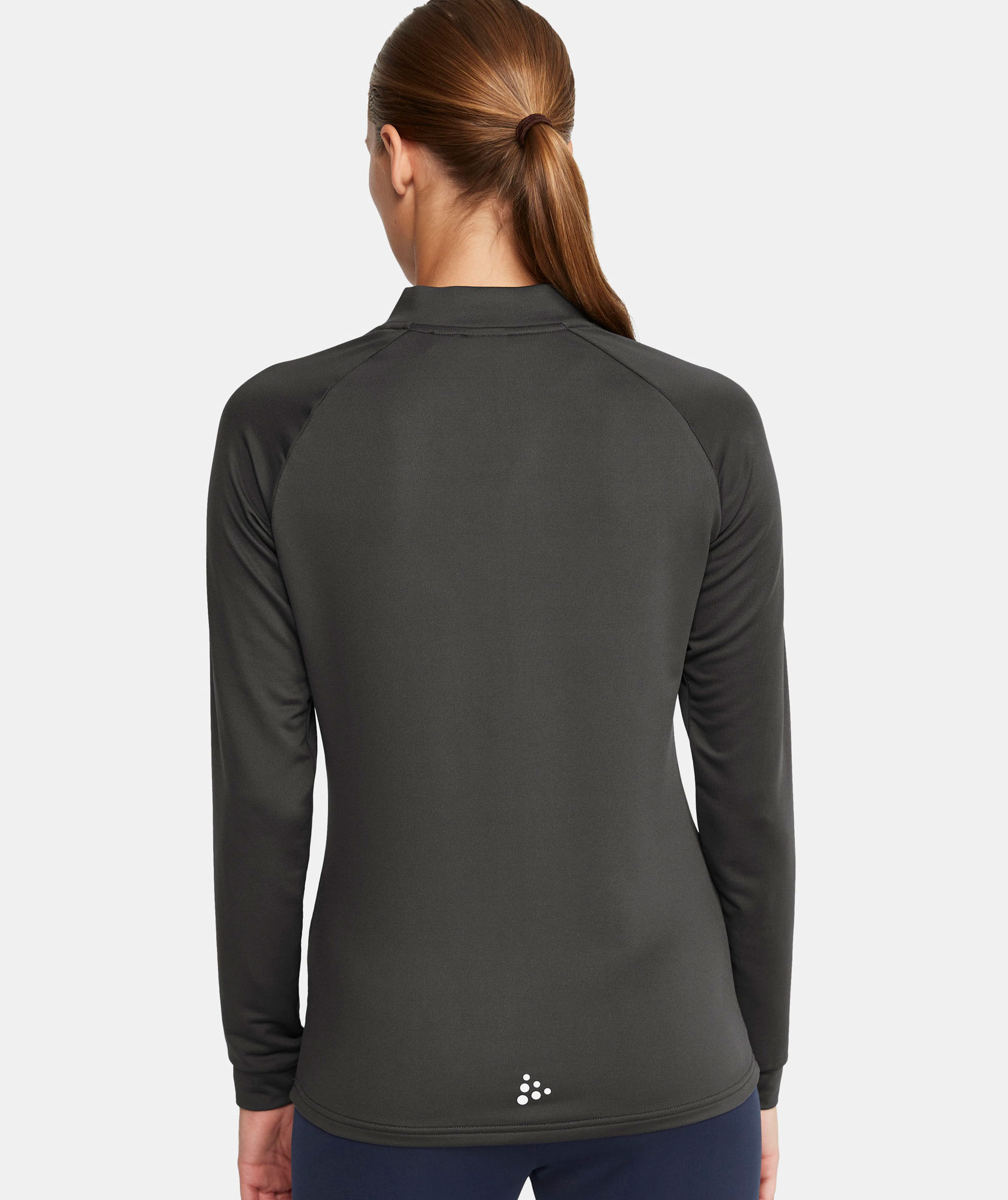 Craft Extend halfzip dame treningsgenser, Asphalt, large image number 7