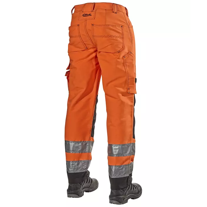 L.Brador work trousers 137PB, Hi-vis Orange, large image number 1