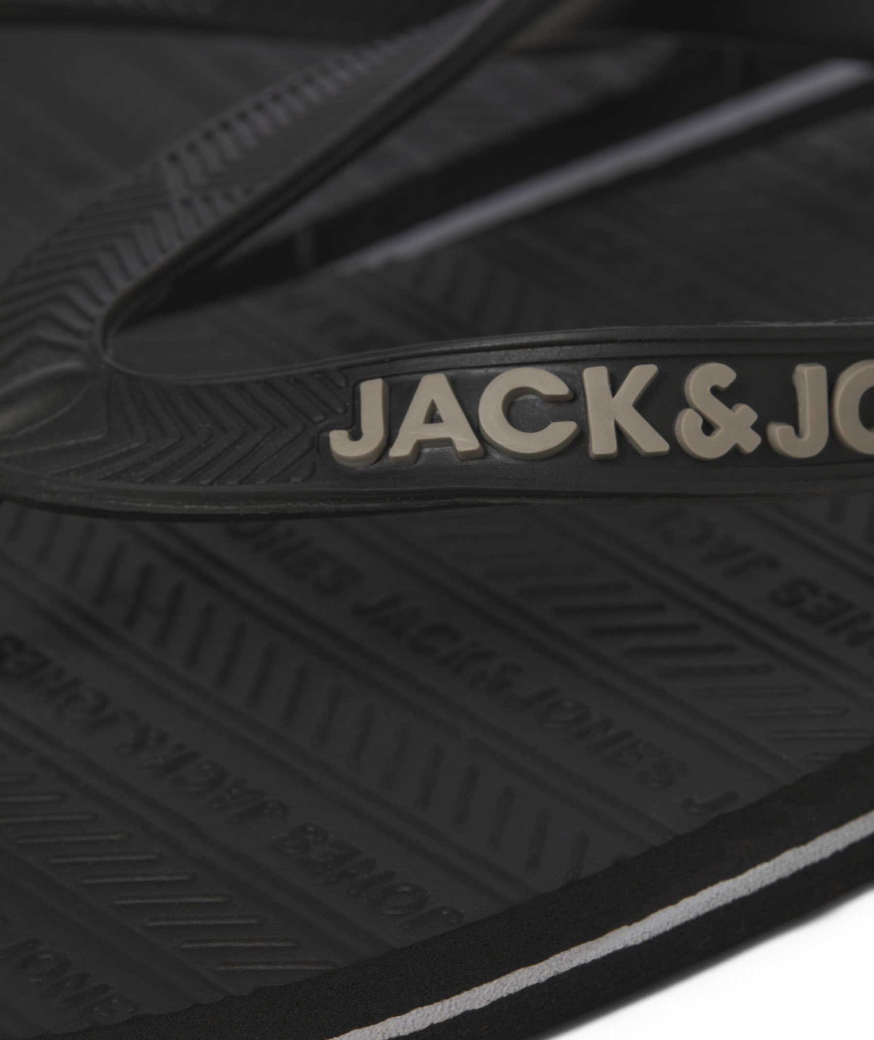 Jack & Jones JWFBASIC flip flop badtofflor, Anthracite, large image number 5