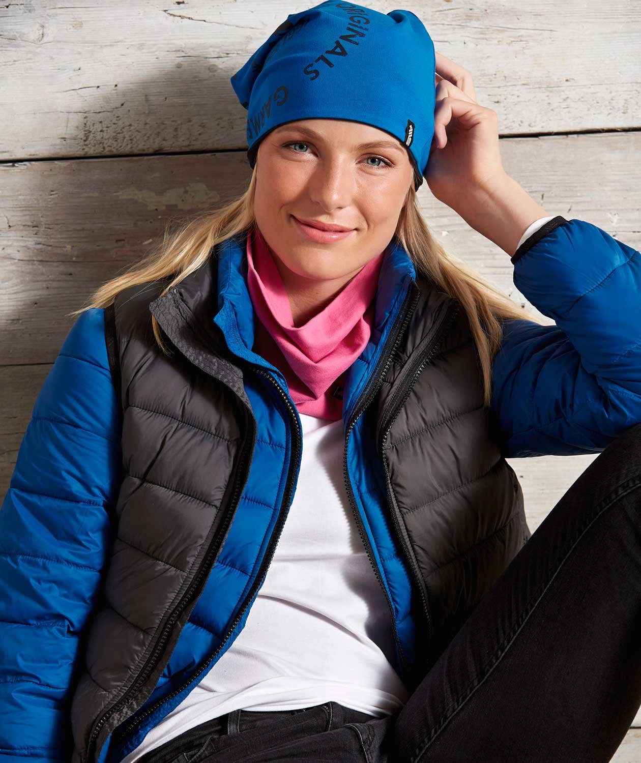 South West Alma quilted ﻿women's vest, Black