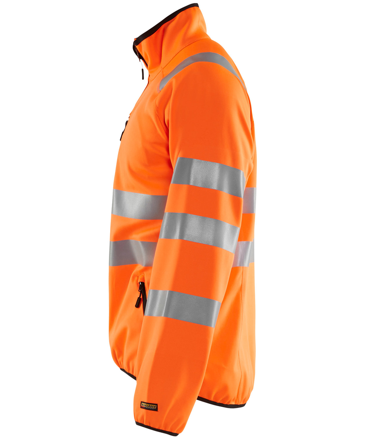 Bl&aring;kl&auml;der softshelljakke, Hi-vis Orange, large image number 3