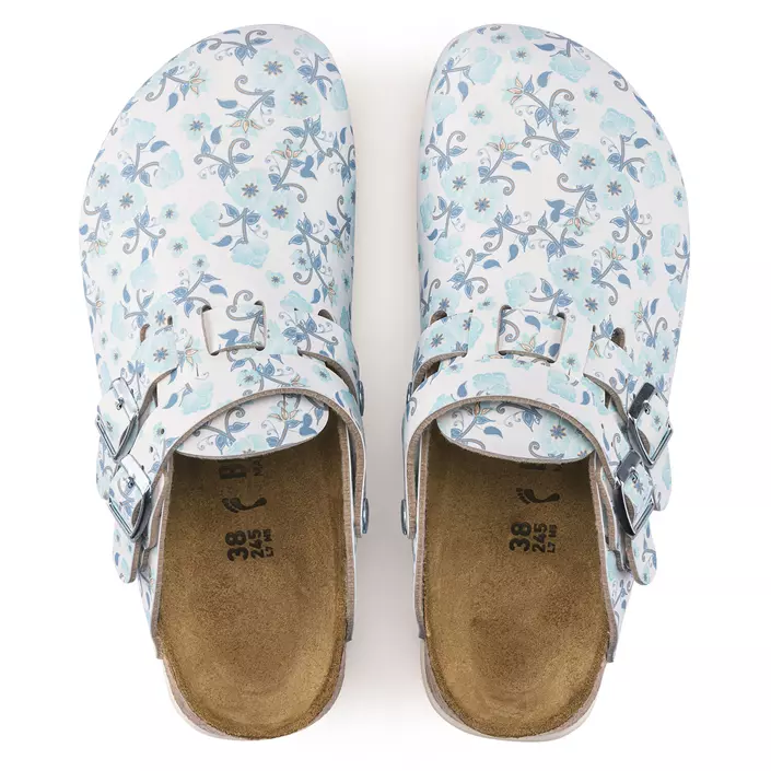 Birkenstock Kay SL Narrow Fit women's sandals, White/Blue, large image number 5