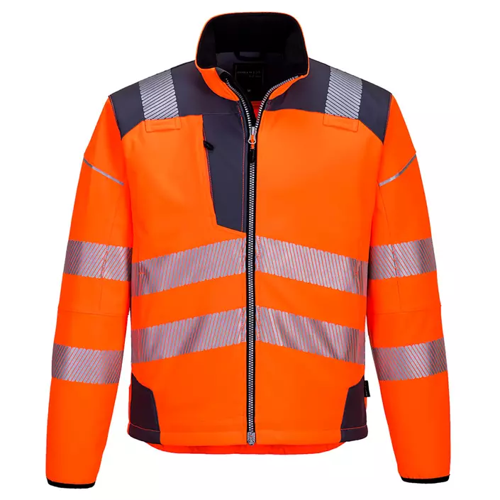 Portwest PW3 softshell jacket, Hi-vis orange/Grey, large image number 0